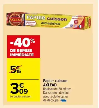 Carrefour Market Papier Cuisson offre