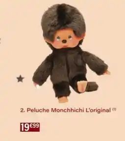 Monop' Peluche Monchhichi L'original offre