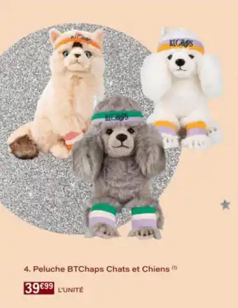 Monop' Peluche BTChaps Chats et Chiens offre