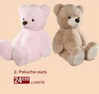 Monop' Peluche ours offre