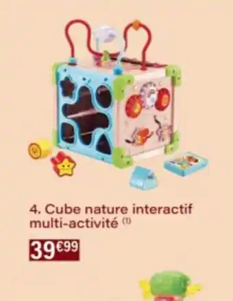 Monop' Cube nature interactif multi-activité offre