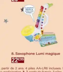 Monop' Saxophone Lumi magique offre