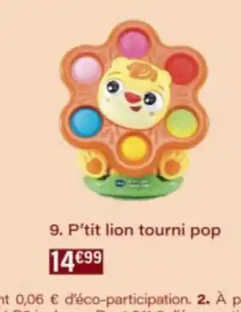 Monop' P'tit lion tourni pop offre