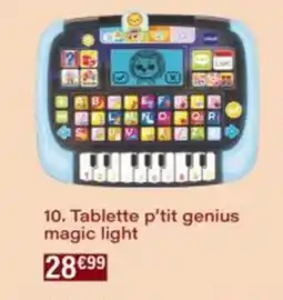Monop' Tablette p'tit genius magic light offre