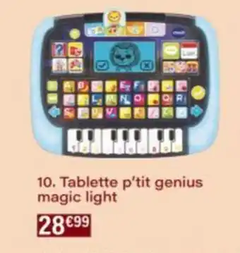 Monop' Tablette p'tit genius magic light offre