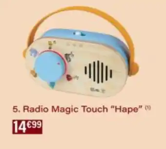 Monop' Radio Magic Touch Hape offre