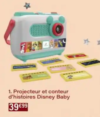 Monop' Projecteur et conteur d'histoires Disney Baby offre