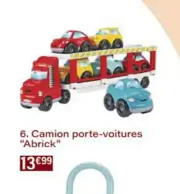 Monop' Camion porte-voitures Abrick offre