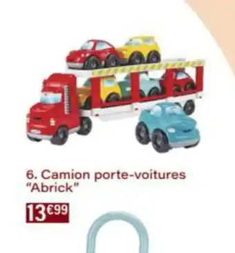 Monop' Camion porte-voitures Abrick offre