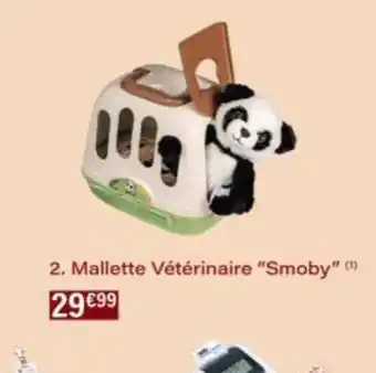Monop' Mallette Vétérinaire Smoby offre