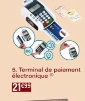 Monop' Terminal de paiement électronique offre