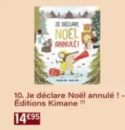 Monop' Je déclare Noël annulé ! Éditions Kimane offre