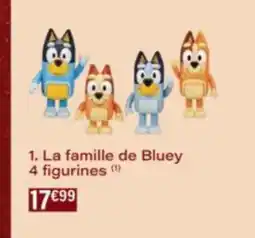 Monop' La famille de Bluey 4 figurines offre