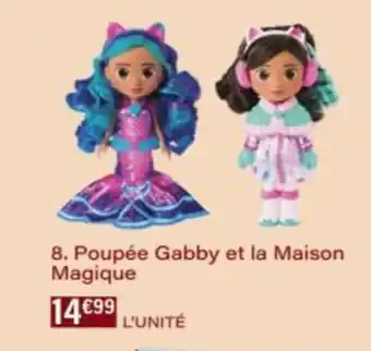 Monop' Poupée Gabby et la Maison Magique offre