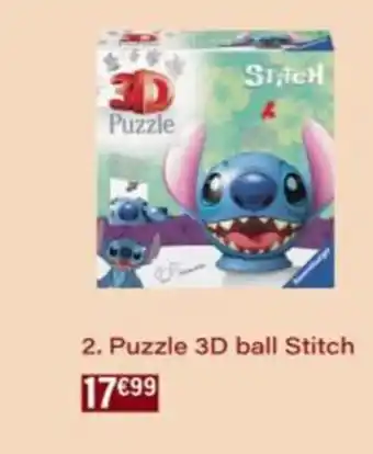 Monop' Puzzle 3D ball Stitch offre