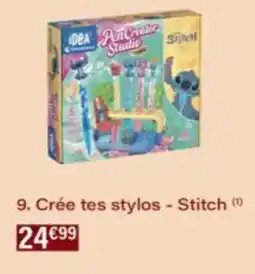 Monop' Crée tes stylos - Stitch offre