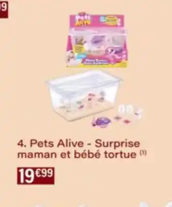 Monop' Pets Alive Surprise maman et bébé tortue offre