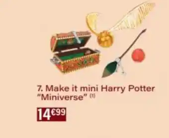 Monop' Make it mini Harry Potter Miniverse offre