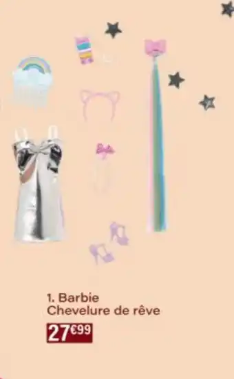 Monop' Barbie Chevelure de rêve offre