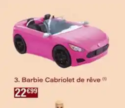 Monop' Barbie Cabriolet de rêve offre
