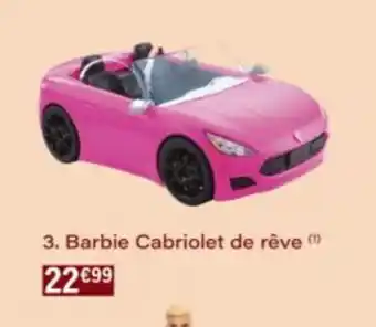 Monop' Barbie Cabriolet de rêve offre