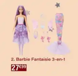 Monop' Barbie Fantaisie 3-en-1 offre