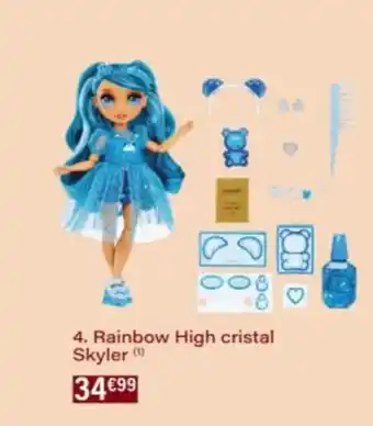 Monop' Rainbow High cristal Skyler offre