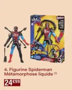 Monop' Figurine Spiderman Métamorphose liquide offre
