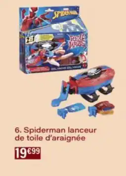 Monop' Spiderman lanceur de toile d'araignée offre