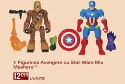 Monop' Figurines Avengers ou Star Wars Mix Mashers offre