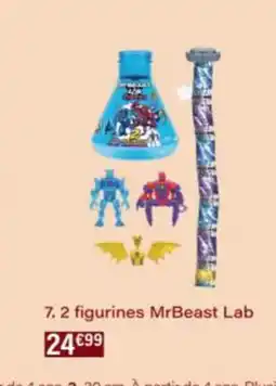 Monop' 2 figurines MrBeast Lab offre