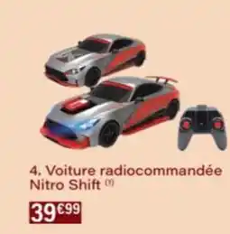 Monop' Voiture radiocommandée Nitro Shift offre