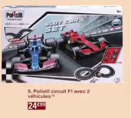 Monop' Polistil circuit F1 avec 2 véhicules offre