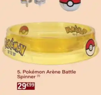 Monop' POKÉMON Arène Battle Spinner offre