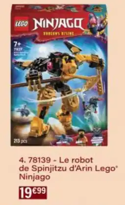 Monop' Le robot de Spinjitzu d'Arin Lego Ninjago offre