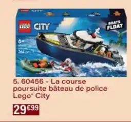 Monop' La course poursuite bâteau de police Lego City offre