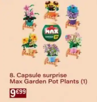 Monop' Capsule surprise Max Garden Pot Plants offre