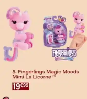 Monop' FINGERLINGS Magic Moods Mimi La Licorne offre
