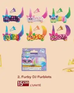 Monop' FURBY DJ Furblets offre