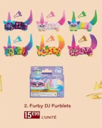Monop' FURBY DJ Furblets offre