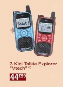 Monop' Kidi Talkie Explorer Vtech offre