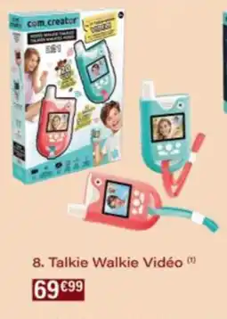 Monop' Talkie Walkie Vidéo offre