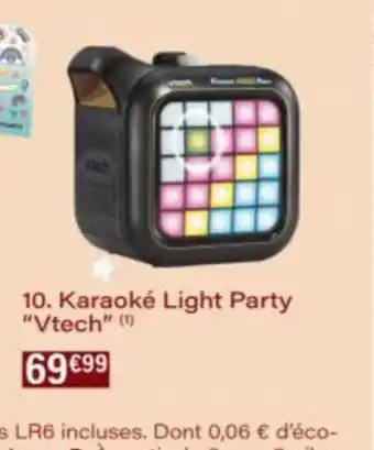 Monop' Karaoké Light Party Vtech offre