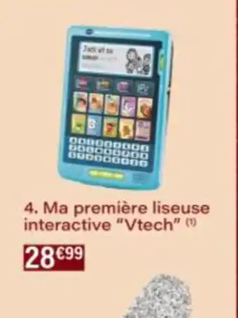 Monop' Ma première liseuse interactive Vtech offre