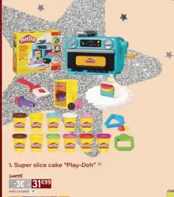 Monop' Super slice cake Play-Doh offre