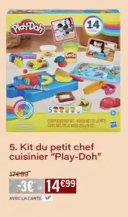 Monop' Kit du petit chef cuisinier Play-Doh offre