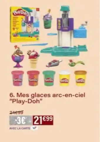 Monop' Mes glaces arc-en-ciel Play-Doh offre