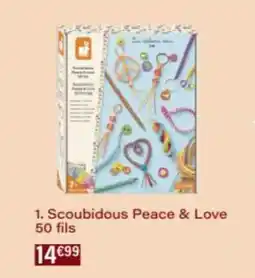 Monop' Scoubidous Peace & Love 50 fils offre