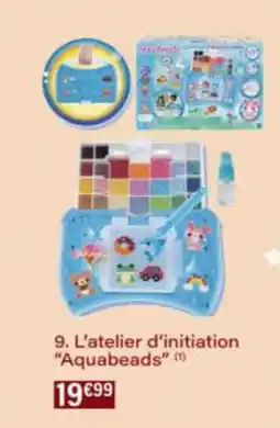 Monop' L'atelier d'initiation Aquabeads offre