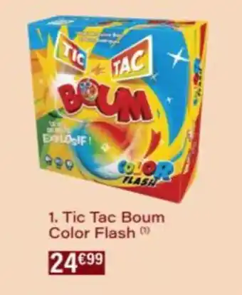 Monop' TIC TAC Boum Color Flash offre